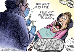 CECIL THE LION by Joe Heller