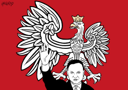TO THE RIGHT IN POLAND WITH ANDRZEJ DUDA by Rainer Hachfeld