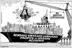 UNTAXED CORPORATE PROFITS by Monte Wolverton
