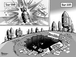 HIROSHIMA AFTER 70 YEARS by Paresh Nath