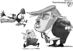 TRUMP AND WOMEN by Pat Bagley