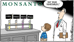 MONSANTO GMOS by Bob Englehart