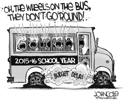LOCAL NC  SCHOOL DISTRICTS AND STATE BUDGET BW by John Cole