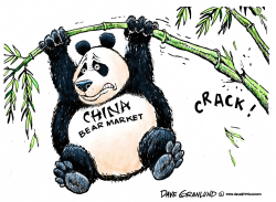 CHINA BEAR MARKET by Dave Granlund