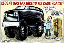 LOCAL-CA GAS TAX HIKE  by Monte Wolverton