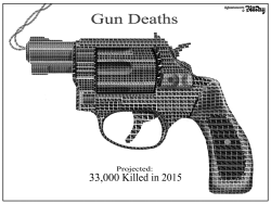 GUN DEATHS  by Bill Day