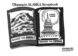 OBAMA'S ALASKA SCRAPBOOK by Jimmy Margulies