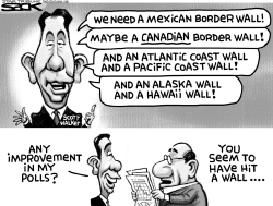 CANADIAN WALL  by Steve Sack