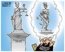 LOCAL PA  NAKED JUSTICE  by John Cole