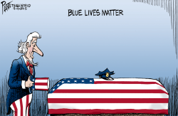 BLUE LIVES MATTER by Bruce Plante