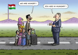 HUNGER IN HUNGARY by Marian Kamensky