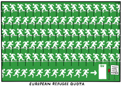 REFUGEE QUOTA by Schot