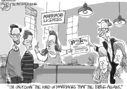 MARRIAGE AS GOD INTENDED by Pat Bagley