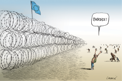 THE EUROPEAN DREAM	 by Patrick Chappatte