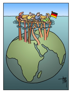 GERMANY AND REFUGEES by Arend Van Dam