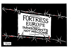 FORTRESS EUROPE by Tayo Fatunla