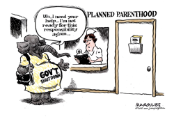 GOVERNMENT SHUTDOWN AND PLANNED PARENTHOOD  by Jimmy Margulies
