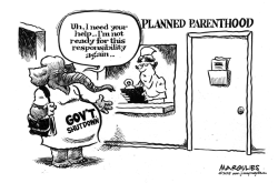 GOVERNMENT SHUTDOWN AND PLANNED PARENTHOOD by Jimmy Margulies