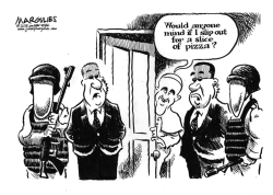 SECURITY AND POPE FRANCIS VISIT by Jimmy Margulies