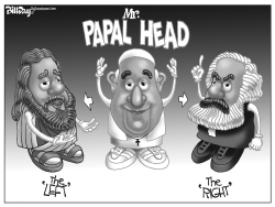 MR PAPAL HEAD   by Bill Day