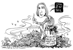 Carly Fiorina by Daryl Cagle