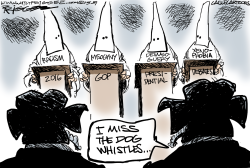 DOG WHISTLES by Milt Priggee