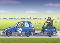 REAL TEST FOR VOLKSWAGEN by Marian Kamensky