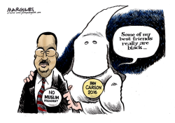 BEN CARSON AND MUSLIMS  by Jimmy Margulies