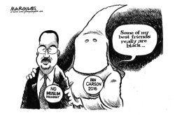 BEN CARSON AND MUSLIMS by Jimmy Margulies