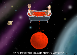 WHY DOES THE BLOOD MOON HAPPEN by Marian Kamensky