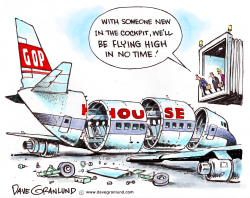 HOUSE GOP DIVIDED by Dave Granlund