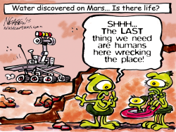 LIFE ON MARS by Steve Nease