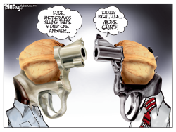 GUN NUTS  COLOR by Bill Day