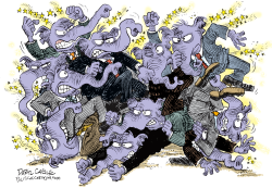 REPUBLICAN INFIGHTING  by Daryl Cagle