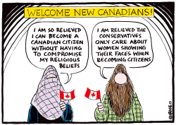 BECOMING NEW CANADIANS by Ingrid Rice