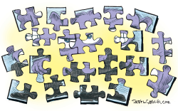 REPUBLICAN JIGSAW PUZZLE  by Daryl Cagle