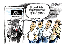 SPEAKER OF THE HOUSE  by Jimmy Margulies