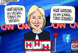 VEGAS DEBATE ON CLINTON EMAIL by Jeff Darcy