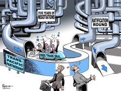 TPP FREE TRADE DEAL  by Paresh Nath