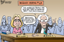 BENGHAZI HEARING #63 by Bruce Plante