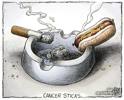 PROCESSED MEAT  by Adam Zyglis