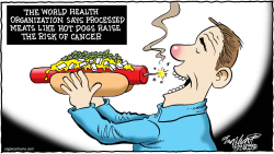 HOT DOGS  by Bob Englehart
