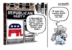 REPUBLICANS AND THE MEDIA  by Jimmy Margulies