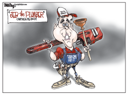 JEB THE PLUMBER  by Bill Day