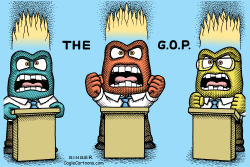 INSIDE OUT REPUBLICANS  by Andy Singer