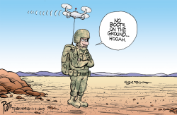 NO BOOTS IN SYRIA by Bruce Plante