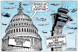 LOCAL-CA LAX AIR TRAFFIC CONTROLLERS  by Monte Wolverton