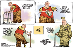 VETERANS DAY  by Rick McKee