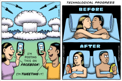 Technological Progress Sex  by Andy Singer