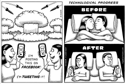 Technological Progress Sex Horizontal by Andy Singer